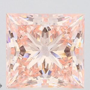 4.85 ct Princess PINK VS2 IGI Certified Lab Grown Diamond
