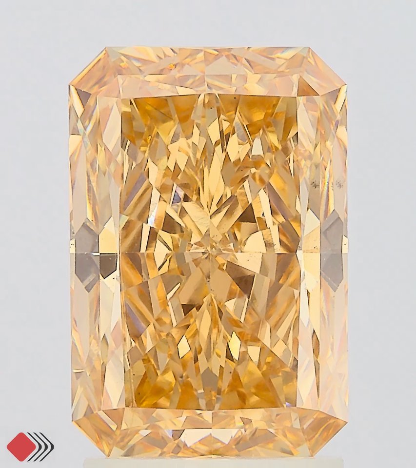 2.51 ct Radiant YELLOW VS2 IGI Certified Lab Grown Diamond