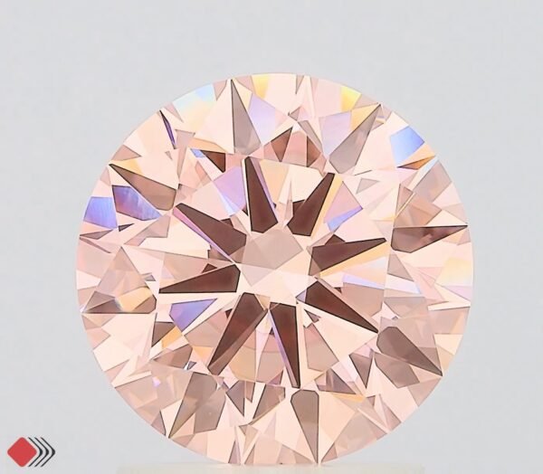 1.97 ct Round PINK VS2 IGI Certified Lab Grown Diamond
