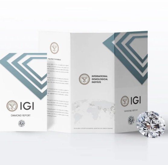 IGI-certified lab diamonds
