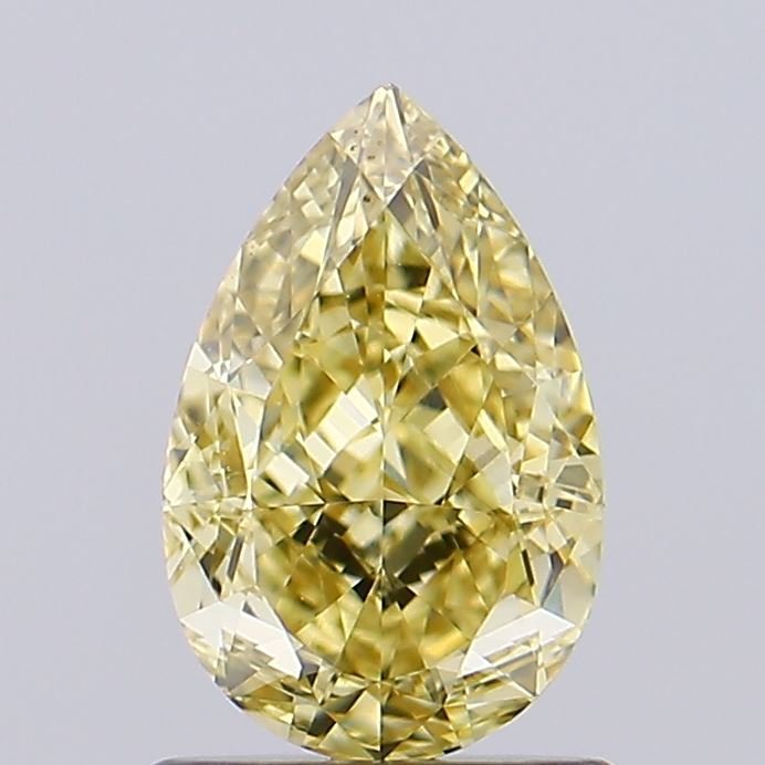 1.16 ct Pear Yellow VVS2 IGI Certified Lab Grown Diamond