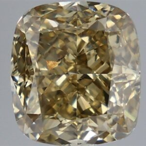 5.32 ct Cushion YELLOW VS2 IGI Certified Lab Grown Diamond