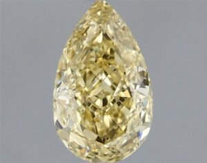 1.15 ct Pear Yellow VS1 IGI Certified Lab Grown Diamond