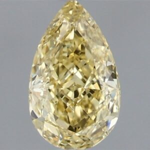 1.15 ct Pear Yellow VS1 IGI Certified Lab Grown Diamond