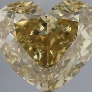 1.74 ct Heart Yellow VS2 IGI Certified Lab Grown Diamond