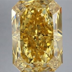 8.10 ct Radiant Yellow VS1 IGI Certified Lab Grown Diamond