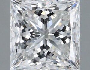 3.08 ct Princess E VVS2 IGI Certified Lab Grown Diamond