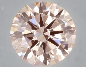6.01 ct Round PINK VS2 IGI Certified Lab Grown Diamond