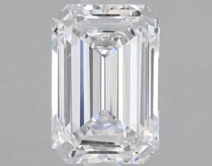 1.09 ct Emerald D VVS1 IGI Certified Lab Grown Diamond