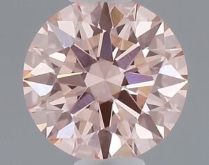0.39 ct Round PINK VS1 IGI Certified Lab Grown Diamond