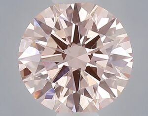 0.53 ct Round PINK VVS2 IGI Certified Lab Grown Diamond