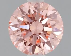 0.78 ct Round PINK VVS2 IGI Certified Lab Grown Diamond