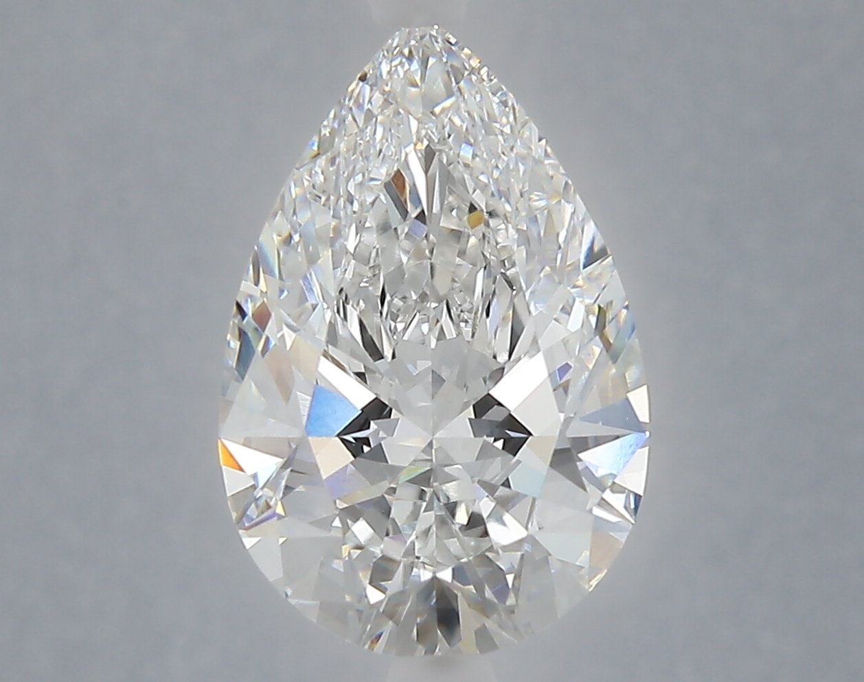 4.10 ct Pear E VVS2 IGI Certified Lab Grown Diamond