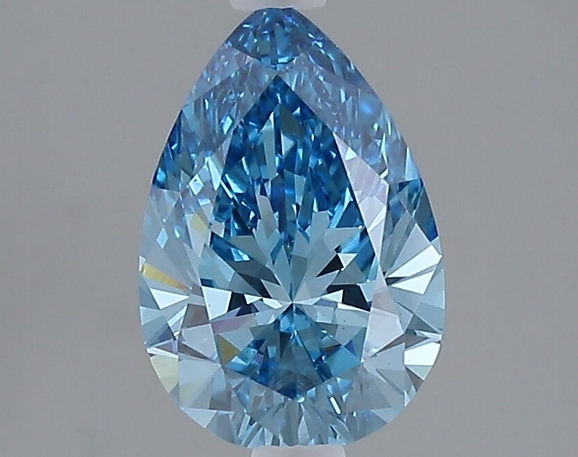 1.51 ct Pear BLUE VVS2 IGI Certified Lab Grown Diamond