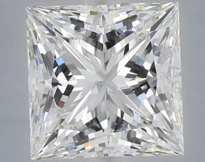 5.01 ct Princess E VS1 IGI Certified Lab Grown Diamond