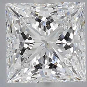 2.10 ct Princess E VS1 IGI Certified Lab Grown Diamond