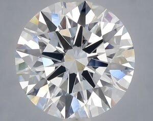 3.09 ct Round E VVS2 IGI Certified Lab Grown Diamond