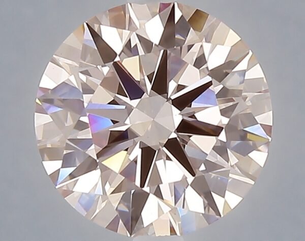 3.01 ct Round PINK VVS2 IGI Certified Lab Grown Diamond