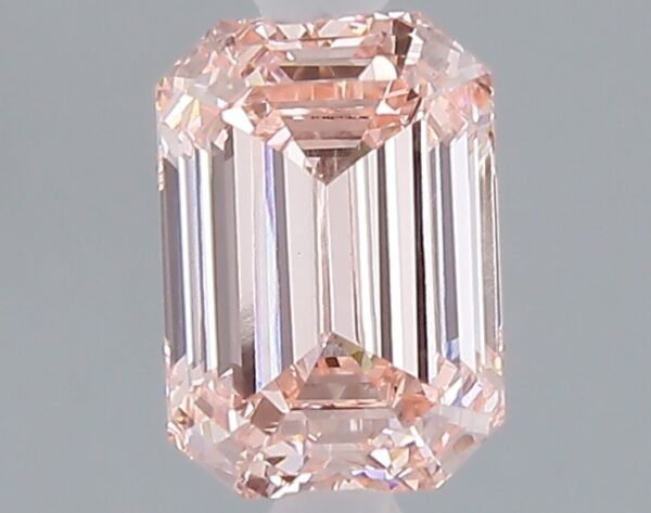 1.59 ct Emerald PINK VS1 IGI Certified Lab Grown Diamond