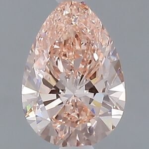1.02 ct Pear PINK VVS2 IGI Certified Lab Grown Diamond