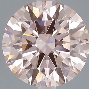 3.01 ct Round PINK VS1 IGI Certified Lab Grown Diamond