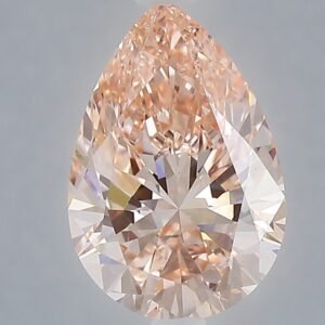 2.50 ct Pear PINK VVS2 IGI Certified Lab Grown Diamond