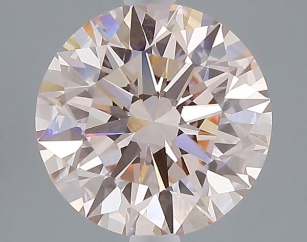 3.00 ct Round PINK VVS2 IGI Certified Lab Grown Diamond