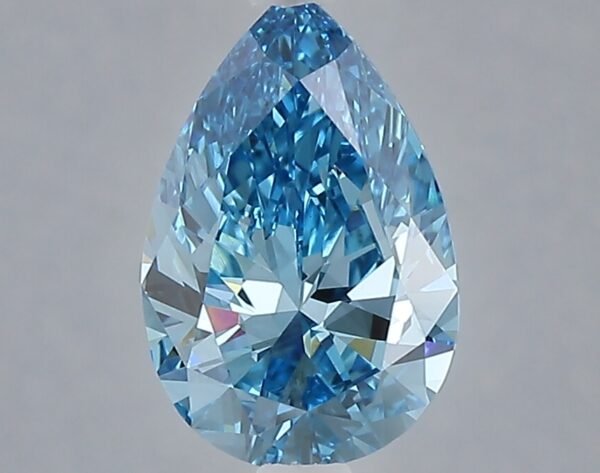 1.54 ct Pear BLUE VVS2 IGI Certified Lab Grown Diamond