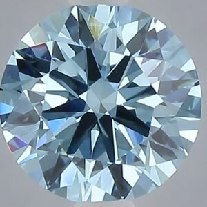 1.01 ct Round BLUE VVS2 IGI Certified Lab Grown Diamond