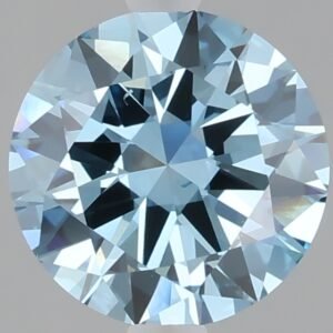 2.00 ct Round BLUE VS2 IGI Certified Lab Grown Diamond