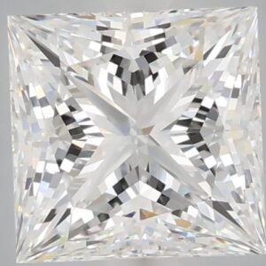 2.10 ct Princess E VVS2 IGI Certified Lab Grown Diamond