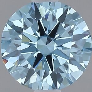 1.05 ct Round BLUE VVS2 IGI Certified Lab Grown Diamond
