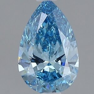 1.02 ct Pear BLUE VVS2 IGI Certified Lab Grown Diamond