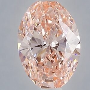1.07 ct Oval PINK VS1 IGI Certified Lab Grown Diamond