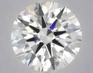 3.07 ct Round E VVS2 IGI Certified Lab Grown Diamond