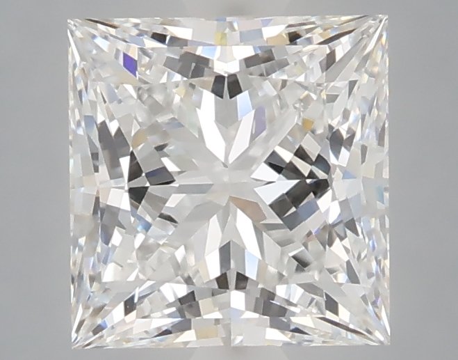 2.10 ct Princess D VVS2 IGI Certified Lab Grown Diamond
