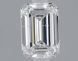 1.01 ct Emerald E SI1 IGI Certified Lab Grown Diamond