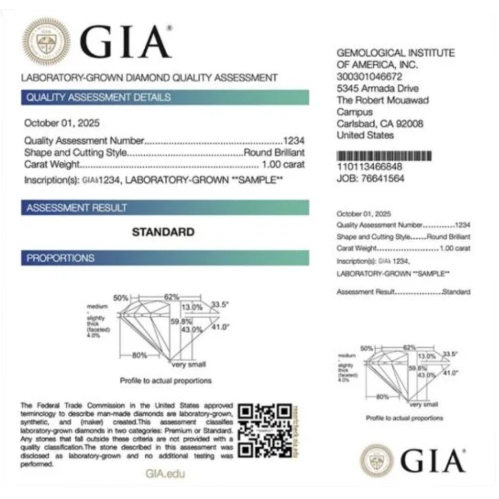 GIA Certified
