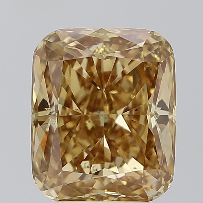 3.03 ct Cushion YELLOW VS2 IGI Certified Lab Grown Diamond
