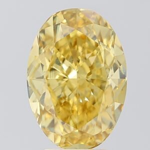 4.06 ct Oval YELLOW VS1 IGI Certified Lab Grown Diamond