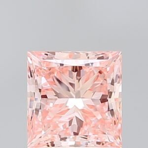 1.93 ct Princess PINK VS1 IGI Certified Lab Grown Diamond