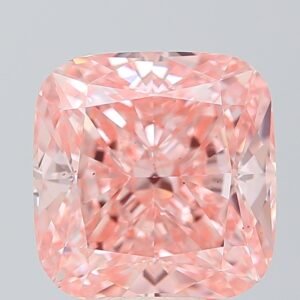 7.71 ct Cushion PINK VS2 IGI Certified Lab Grown Diamond