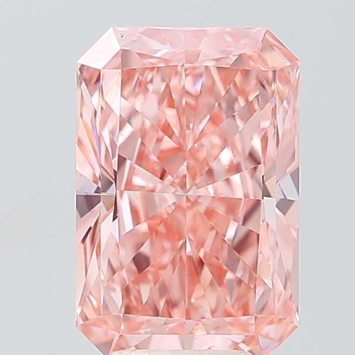 4.59 ct Radiant PINK VS2 IGI Certified Lab Grown Diamond