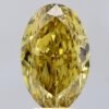5.05 ct Oval YELLOW VS2 IGI Certified Lab Grown Diamond
