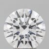 3.07 ct Round D IF IGI Certified Lab Grown Diamond