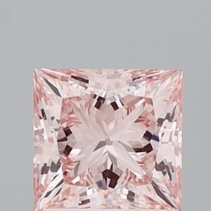 1.45 ct Princess PINK VS1 IGI Certified Lab Grown Diamond