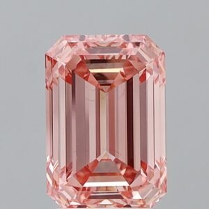 3.52 ct Emerald PINK VS1 IGI Certified Lab Grown Diamond