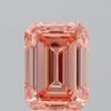 4.07 ct Emerald PINK VS2 IGI Certified Lab Grown Diamond