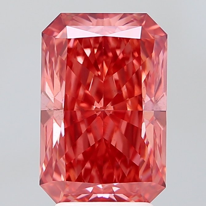 3.51 ct Radiant PINK VS2 IGI Certified Lab Grown Diamond