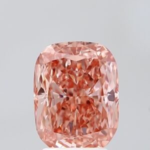 3.00 ct Cushion PINK VVS2 IGI Certified Lab Grown Diamond
